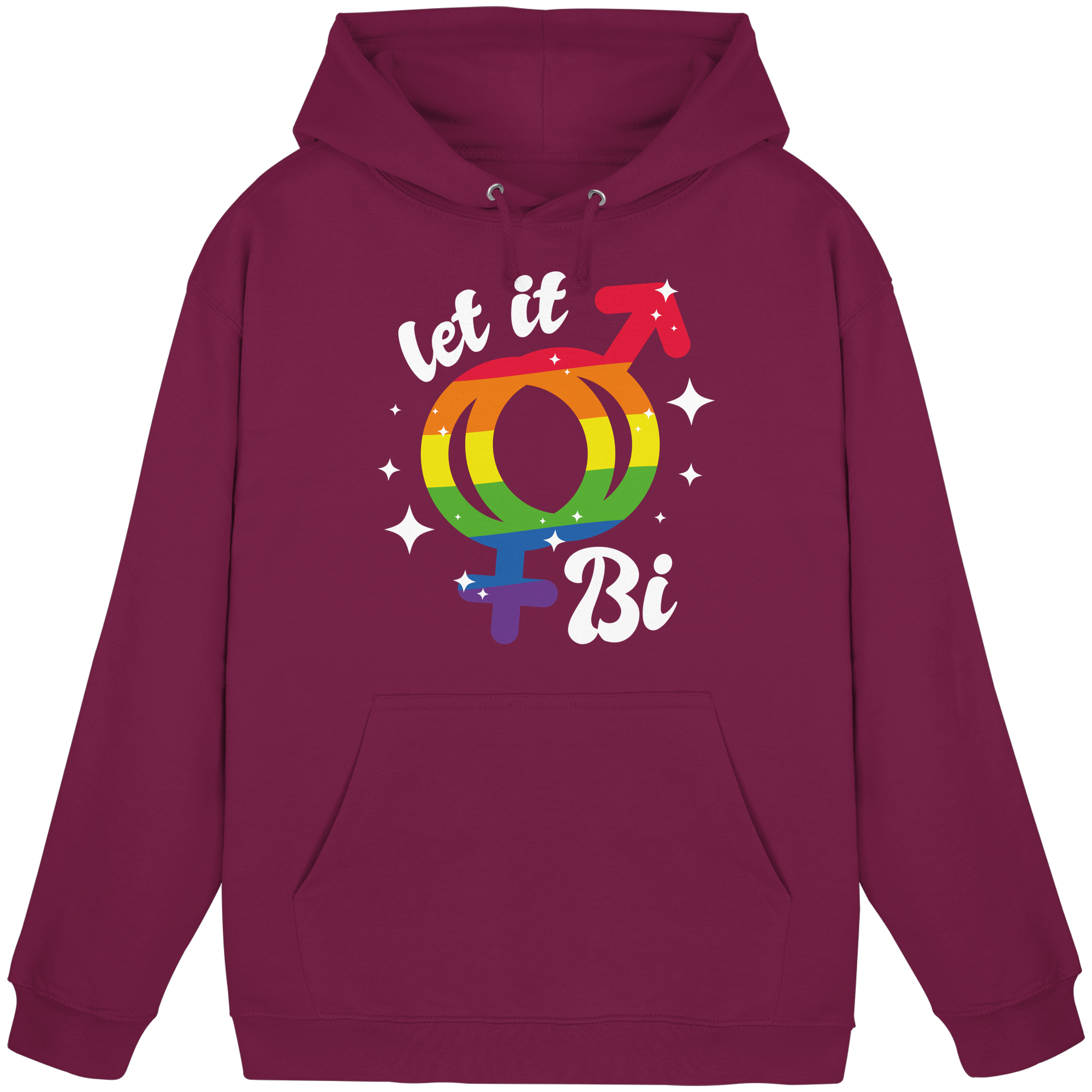 Let it Bi - Basic Unisex Hoodie