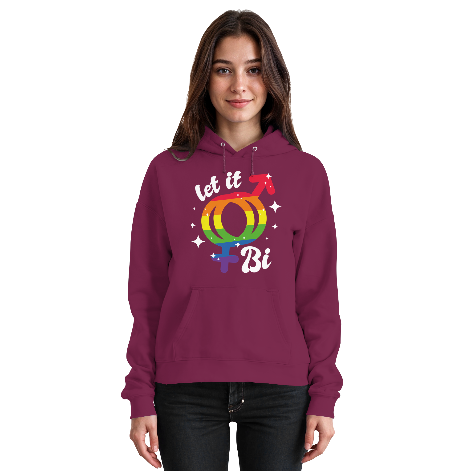 Let it Bi - Basic Unisex Hoodie