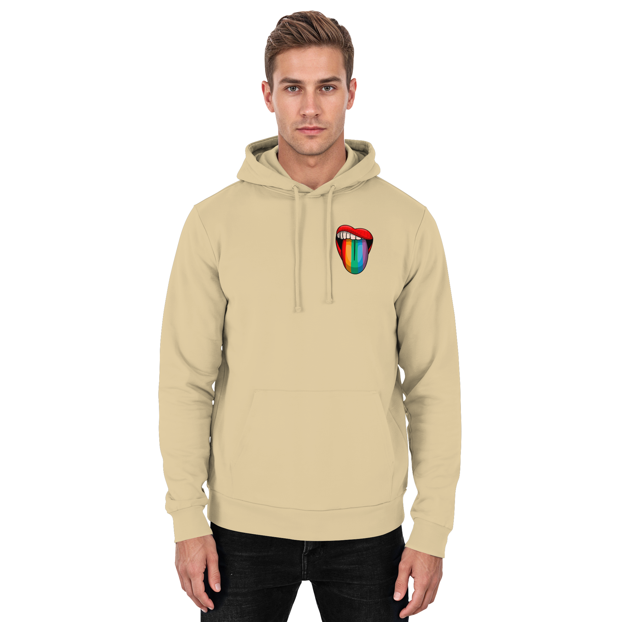 Speak Up or Shut Up Backprint - Basic Unisex Hoodie