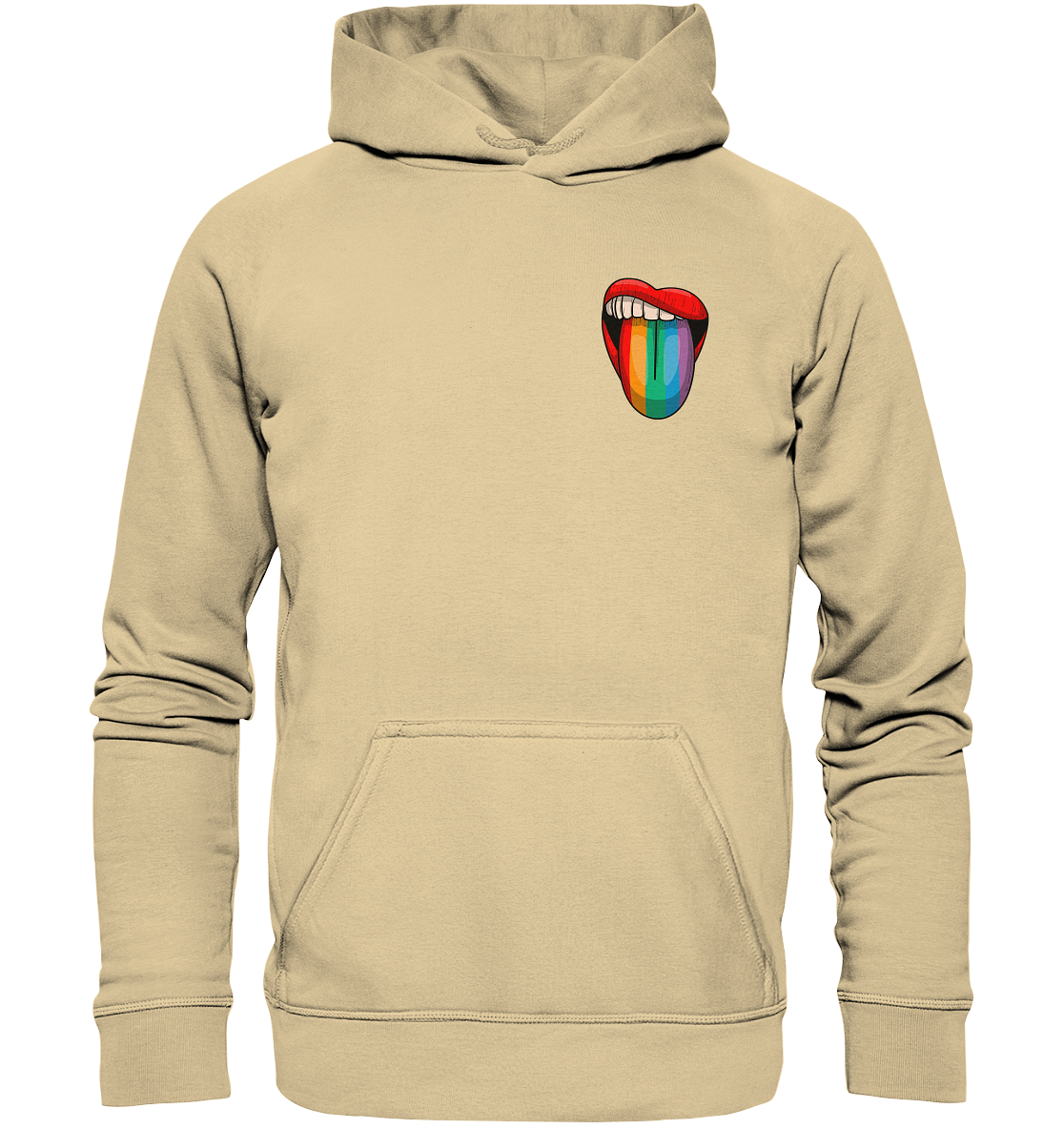 Speak Up or Shut Up Backprint - Basic Unisex Hoodie