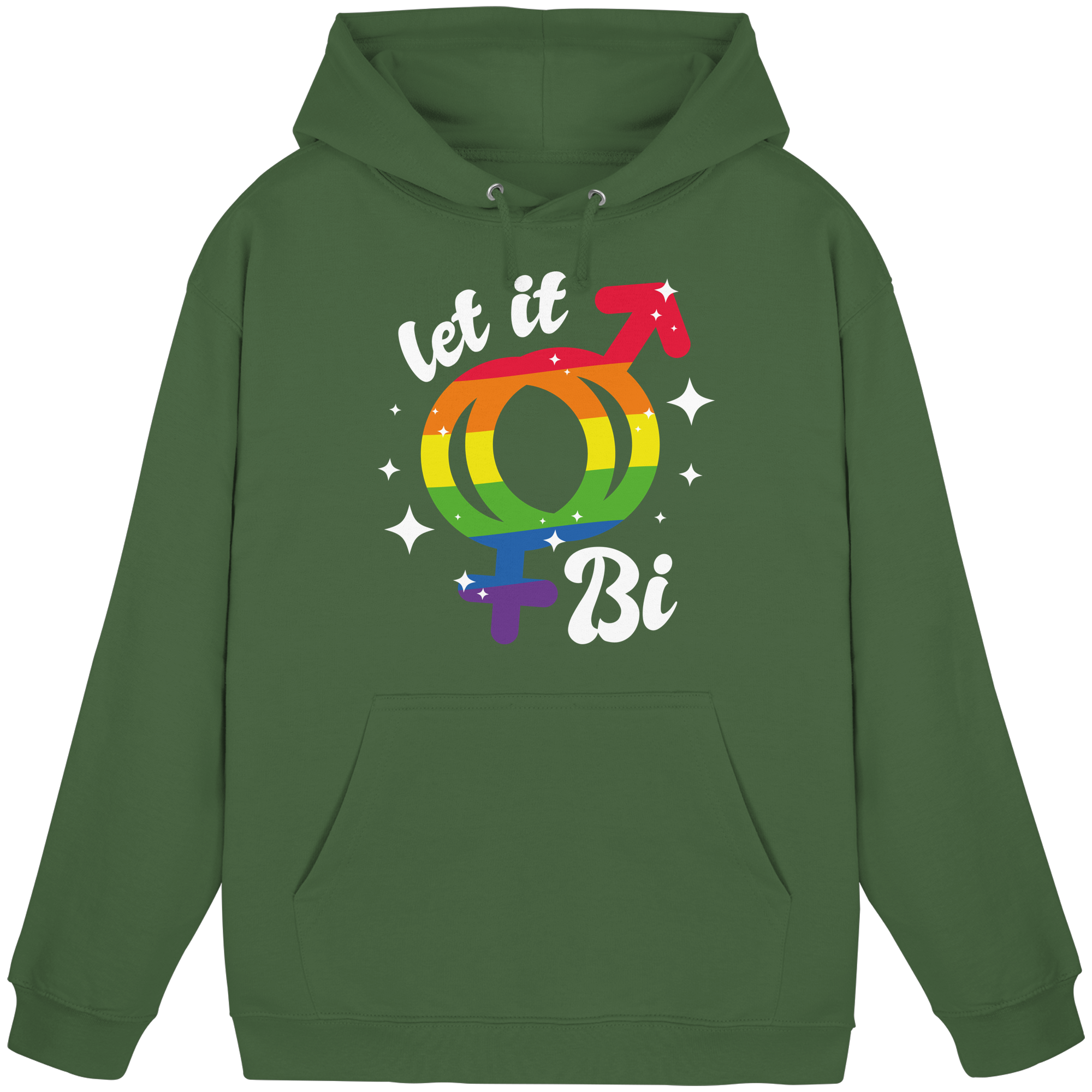 Let it Bi - Basic Unisex Hoodie