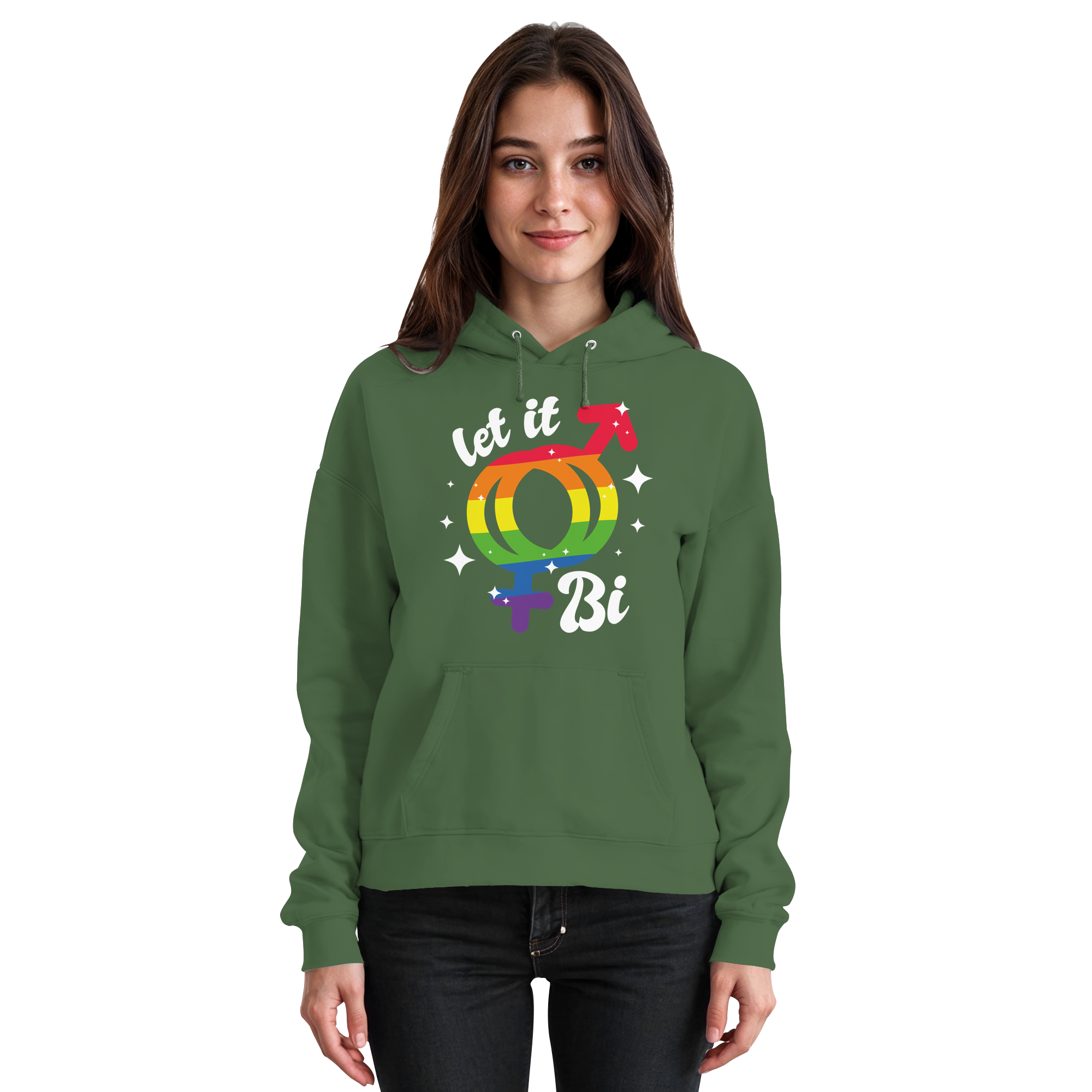 Let it Bi - Basic Unisex Hoodie