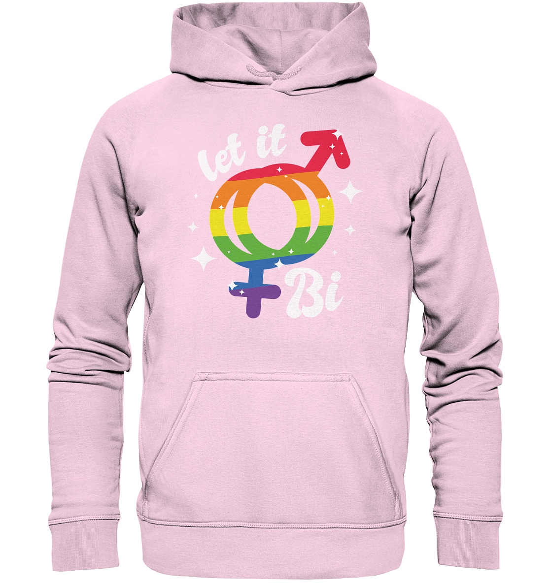 Let it Bi - Basic Unisex Hoodie