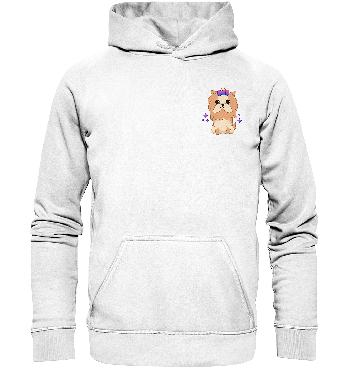 Cute Bisexual Dog - Basic Unisex Hoodie