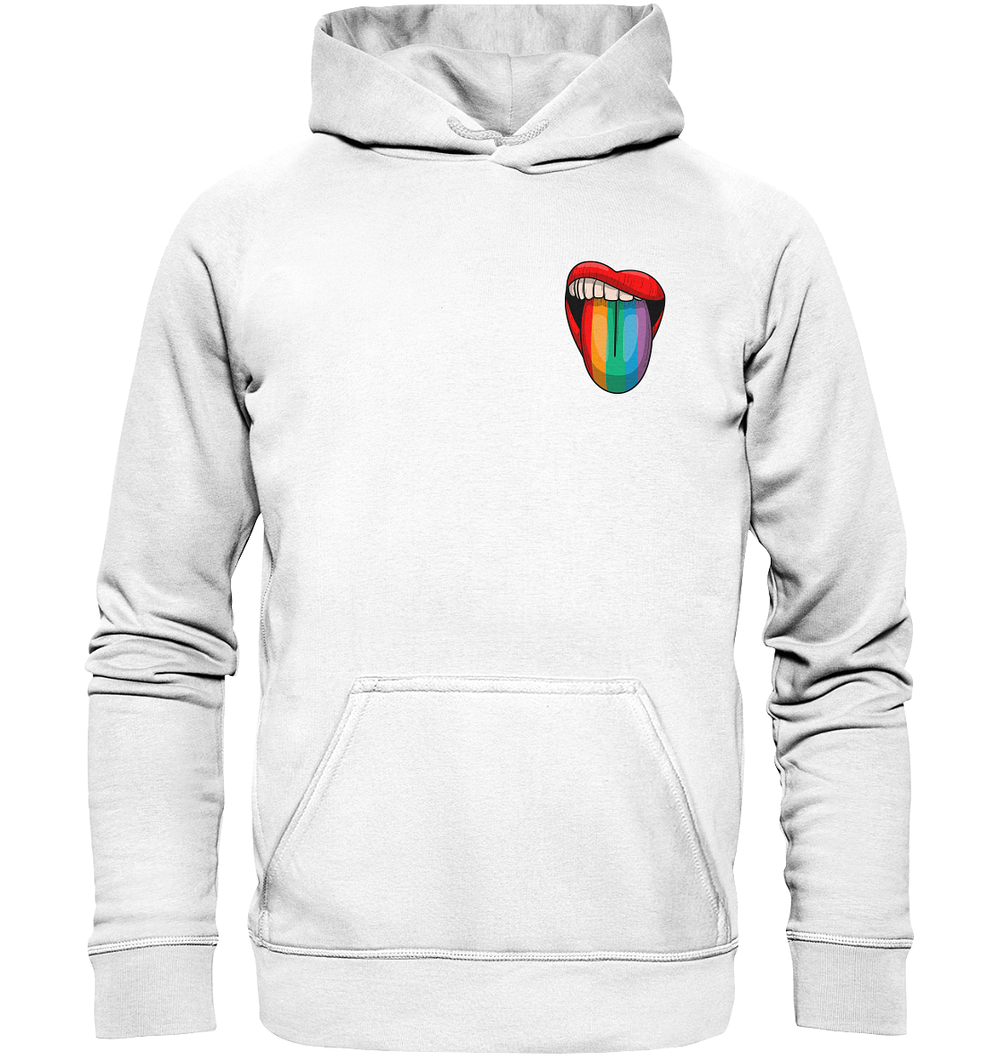 Speak Up or Shut Up Backprint - Basic Unisex Hoodie