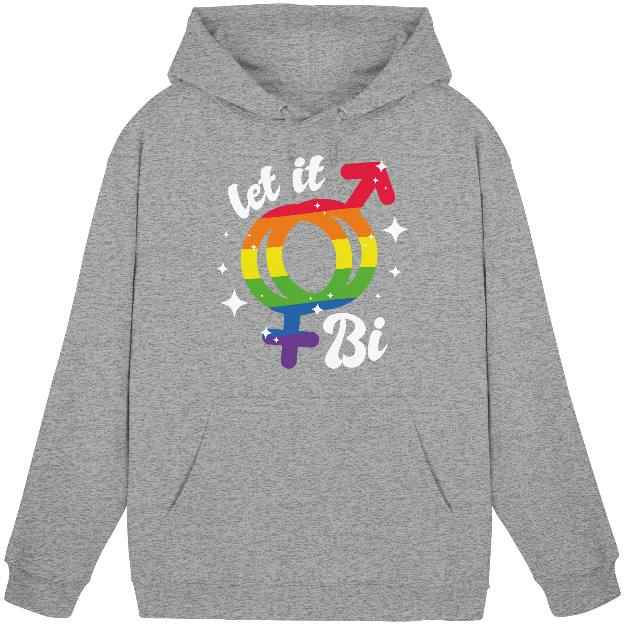 Let it Bi - Basic Unisex Hoodie
