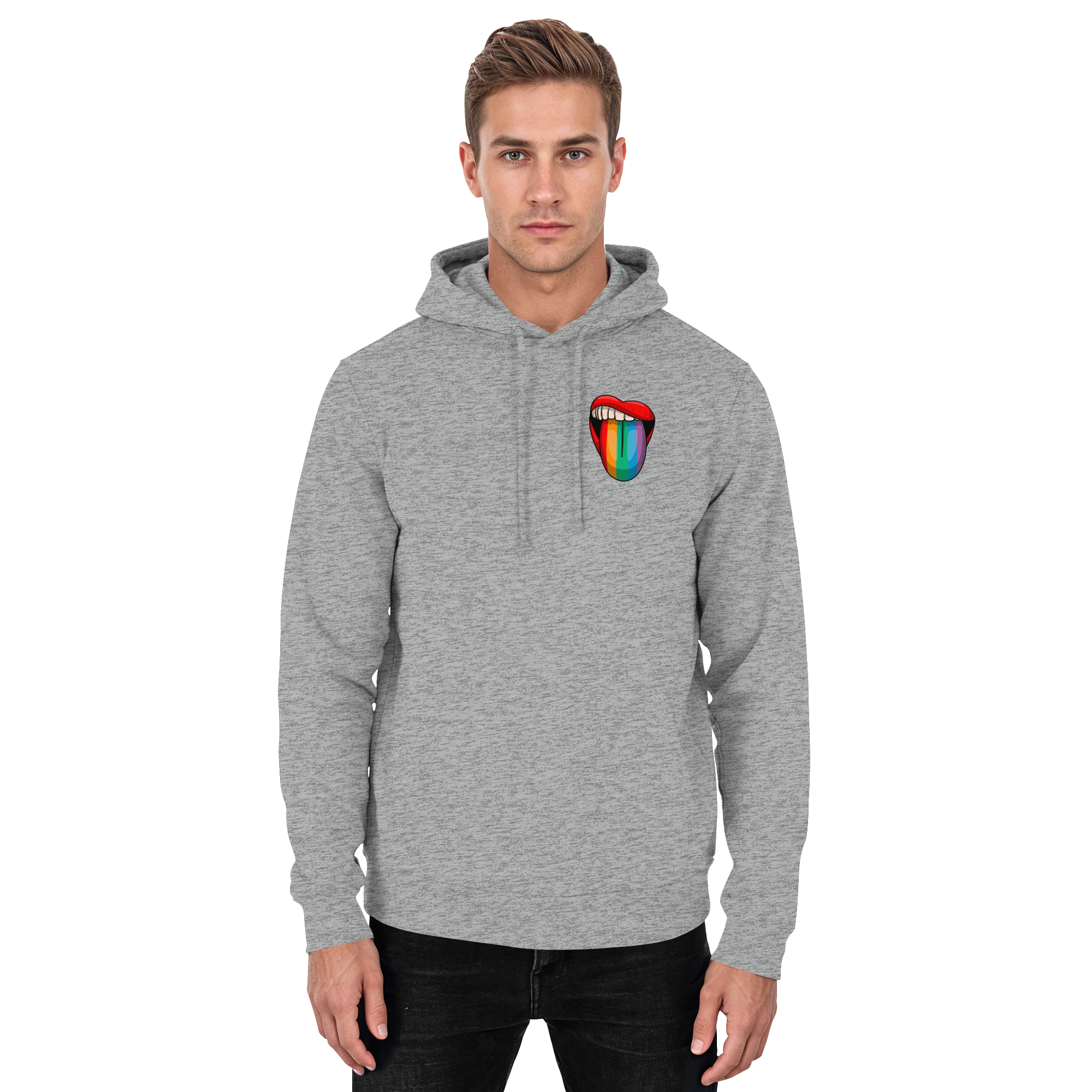 Speak Up or Shut Up Backprint - Basic Unisex Hoodie
