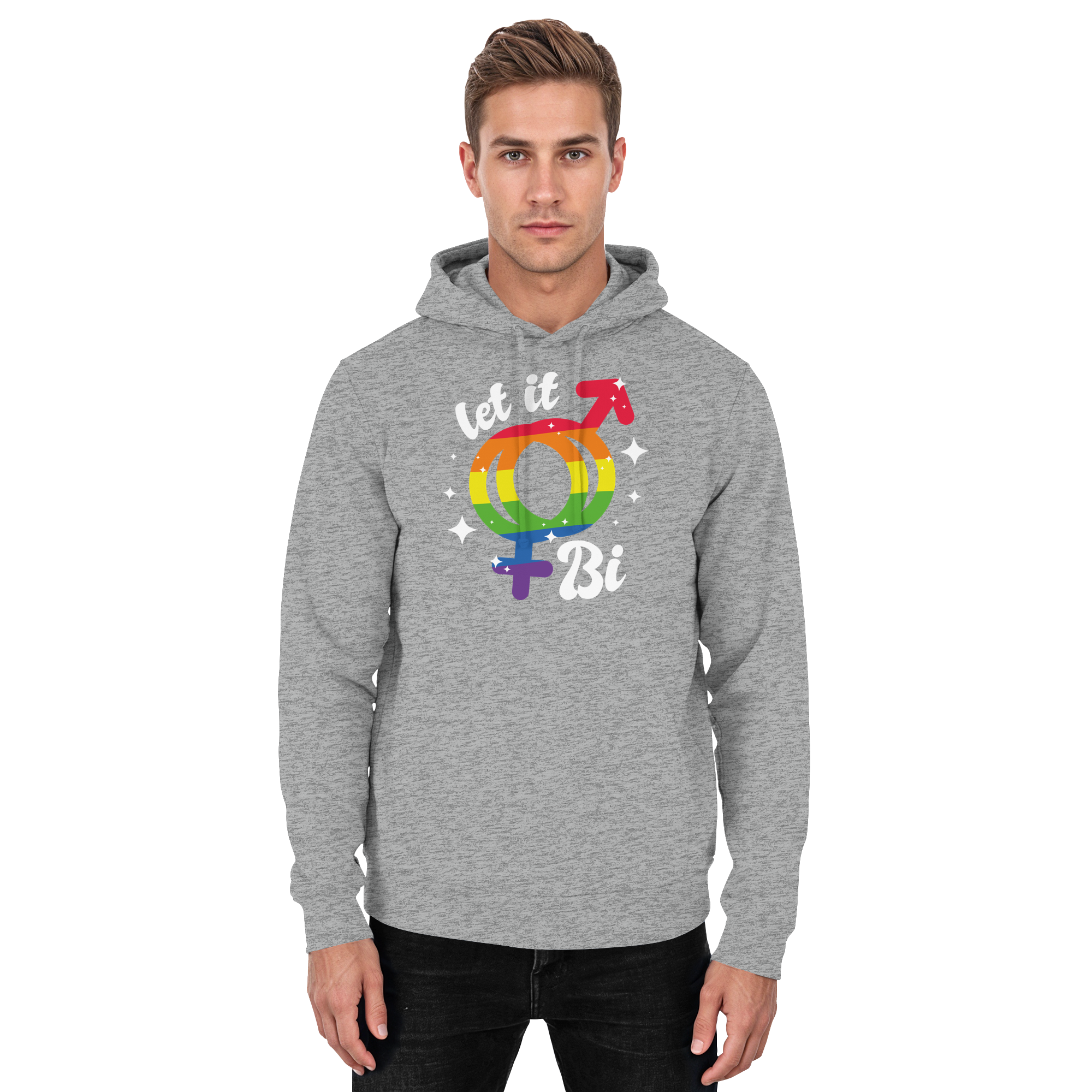 Let it Bi - Basic Unisex Hoodie