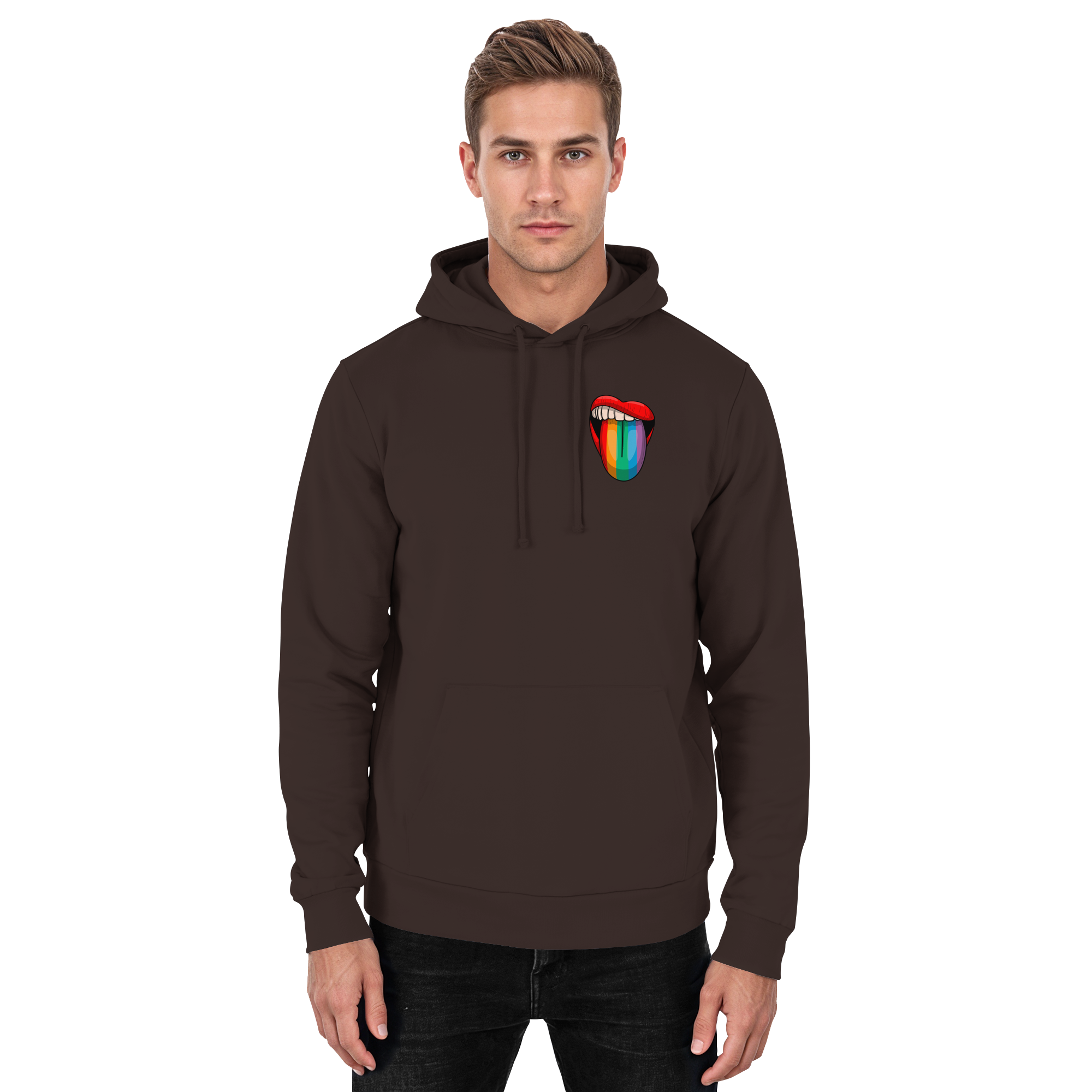 Speak Up or Shut Up Backprint - Basic Unisex Hoodie