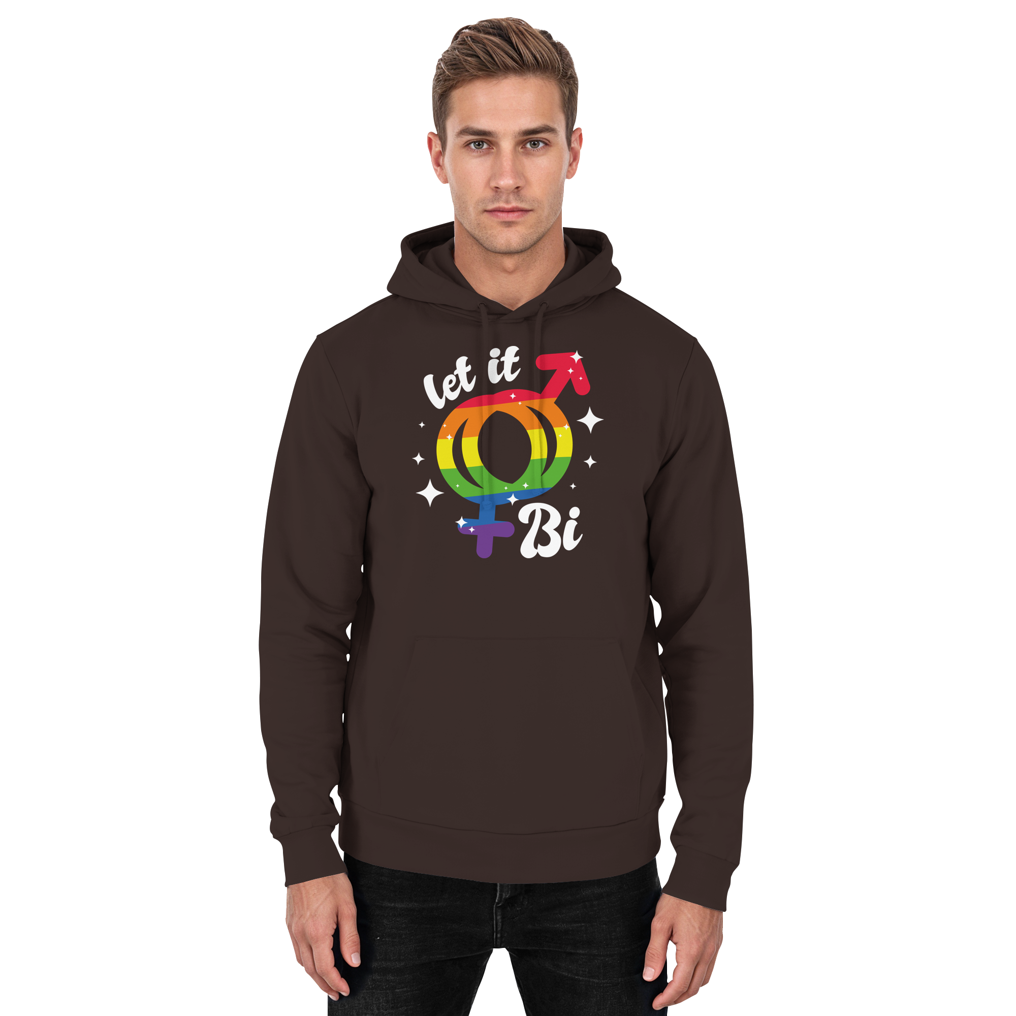 Let it Bi - Basic Unisex Hoodie