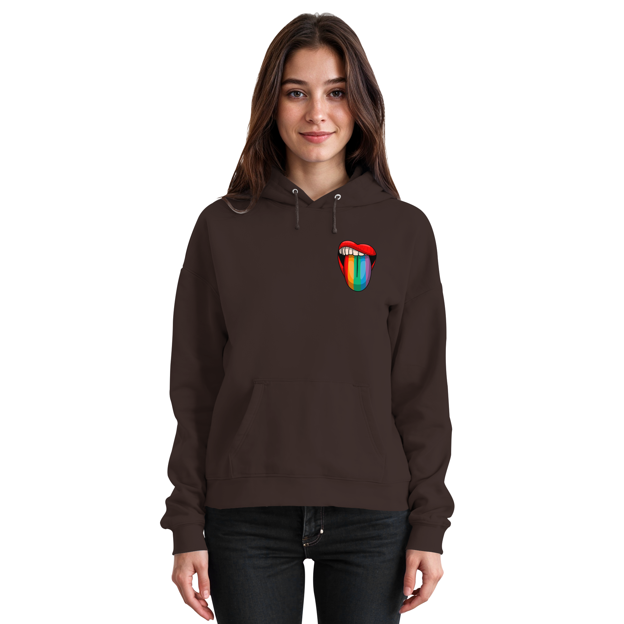 Speak Up or Shut Up Backprint - Basic Unisex Hoodie
