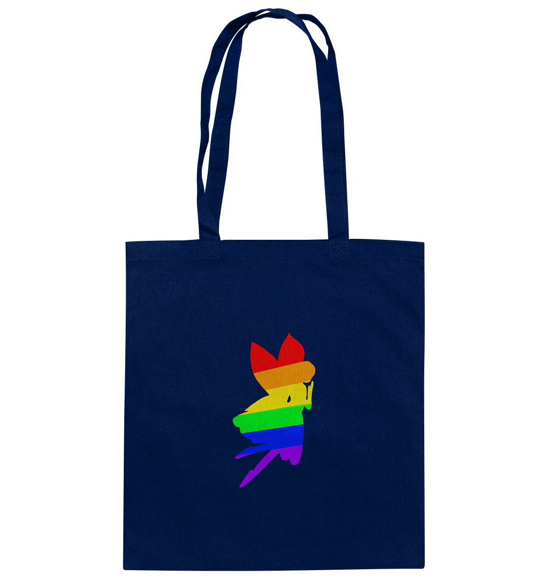 Regenbogen Fee - Baumwolltasche
