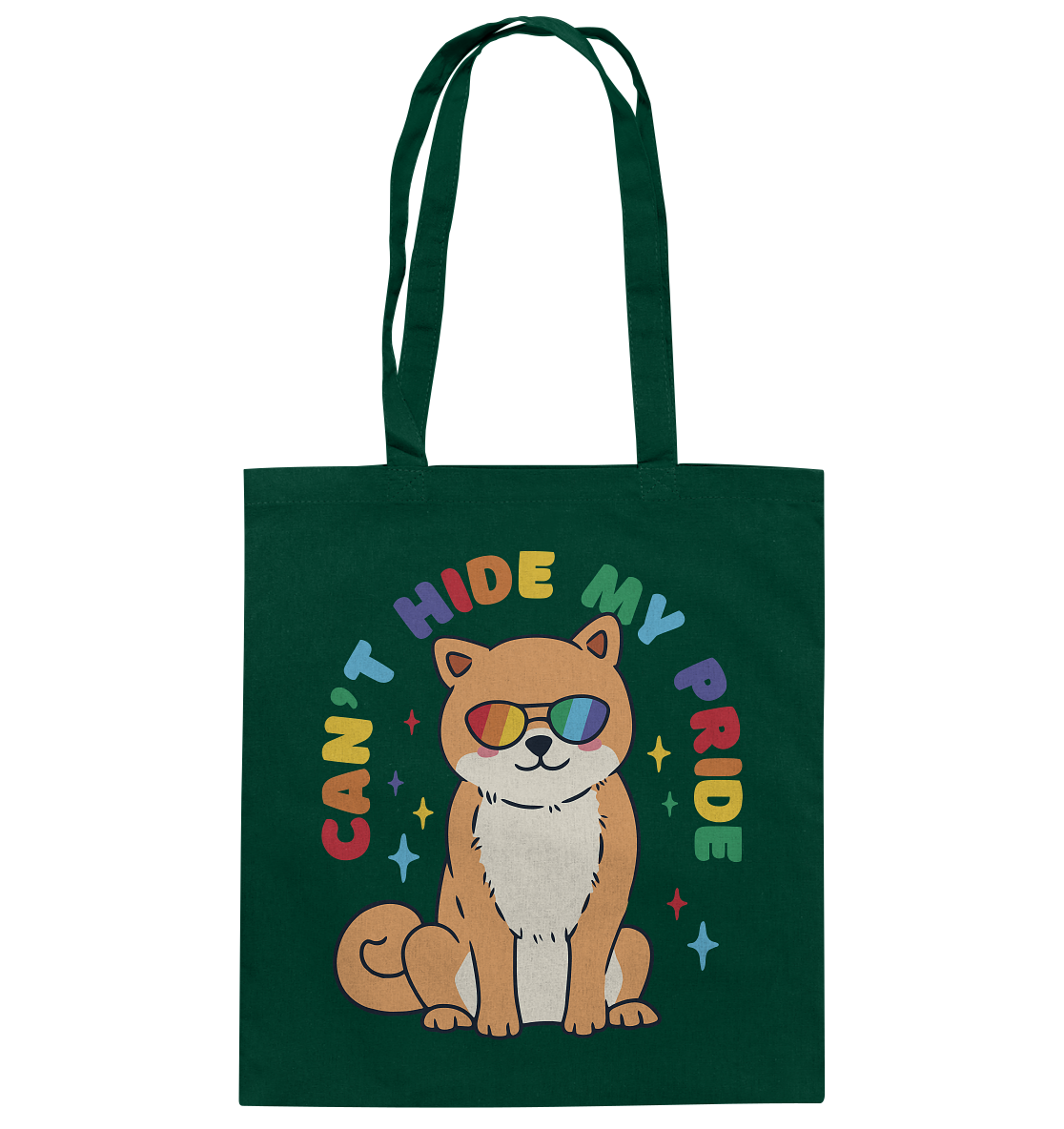 Can't Hide my Pride Doggo - Baumwolltasche