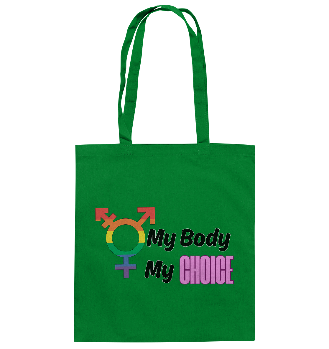 My Body My Choice "Rainbow Resistance Edition" - Baumwolltasche