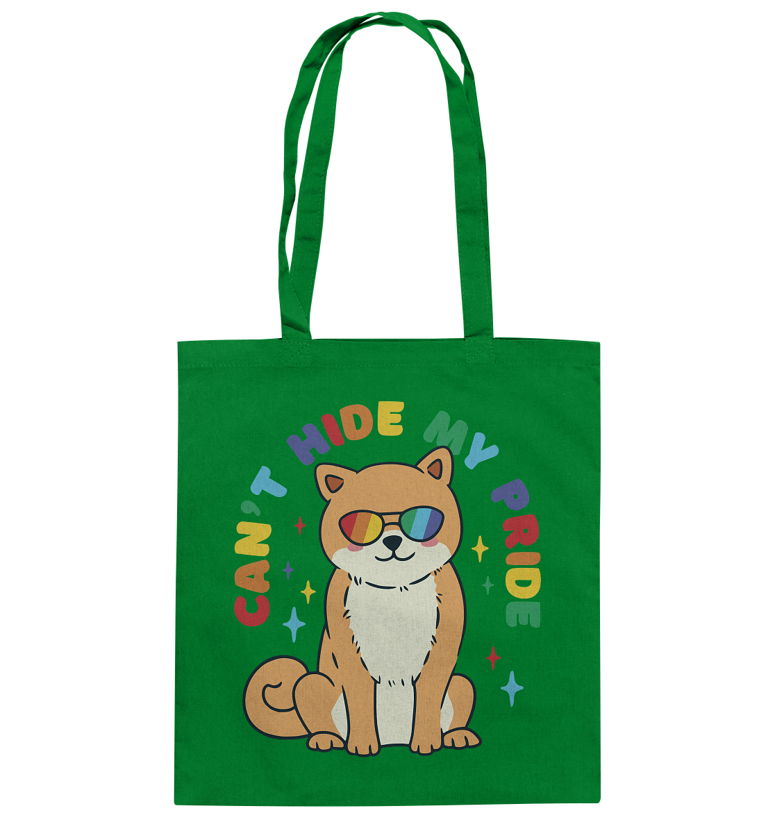Can't Hide my Pride Doggo - Baumwolltasche