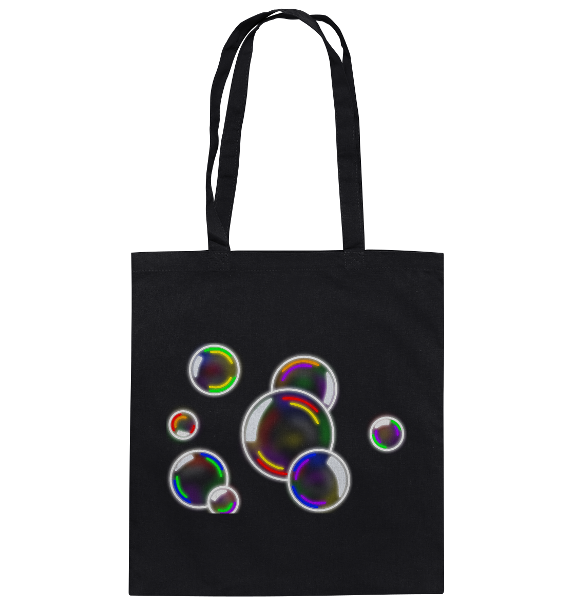 Regenbogen Seifenblasen - Baumwolltasche