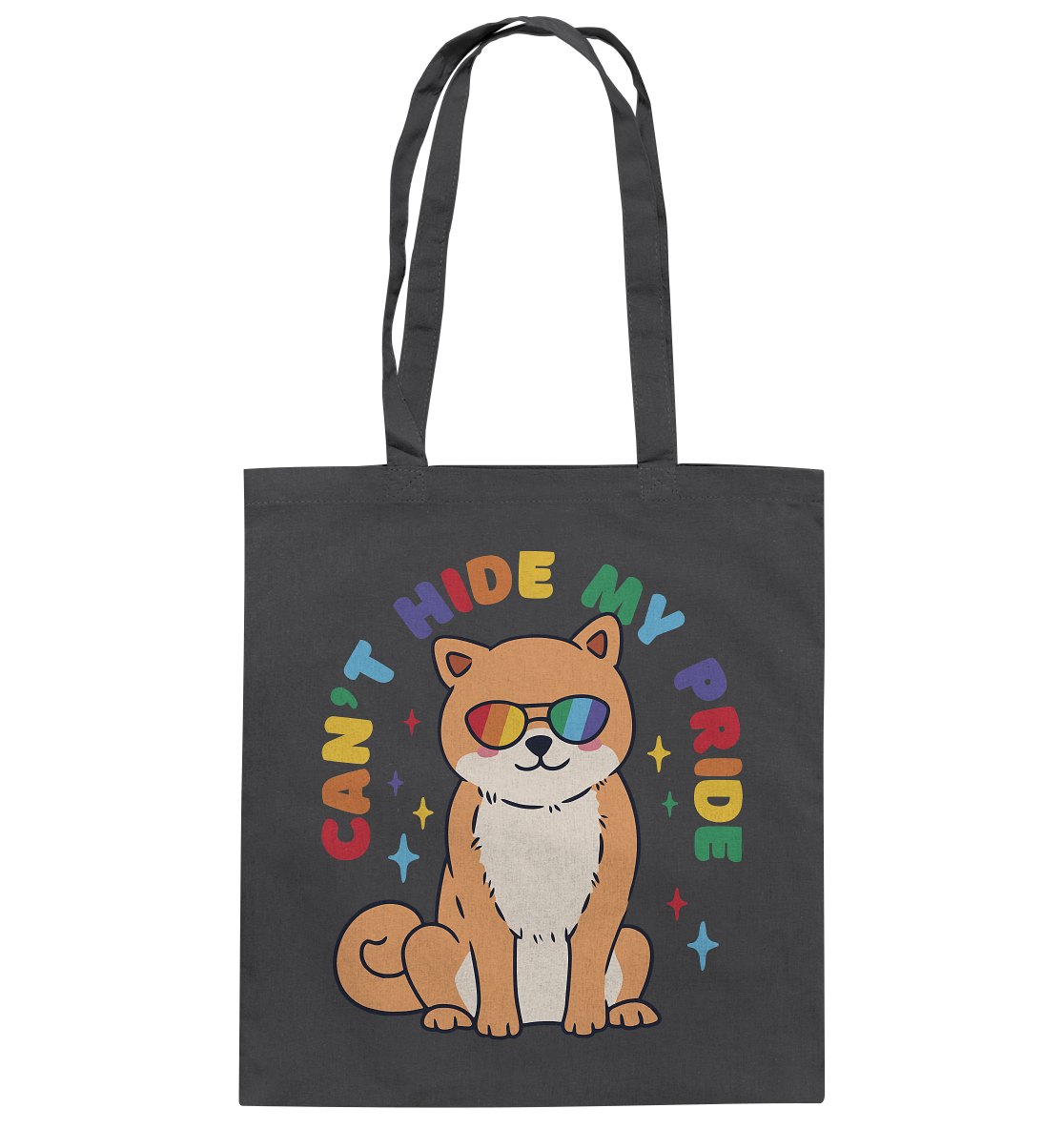 Can't Hide my Pride Doggo - Baumwolltasche