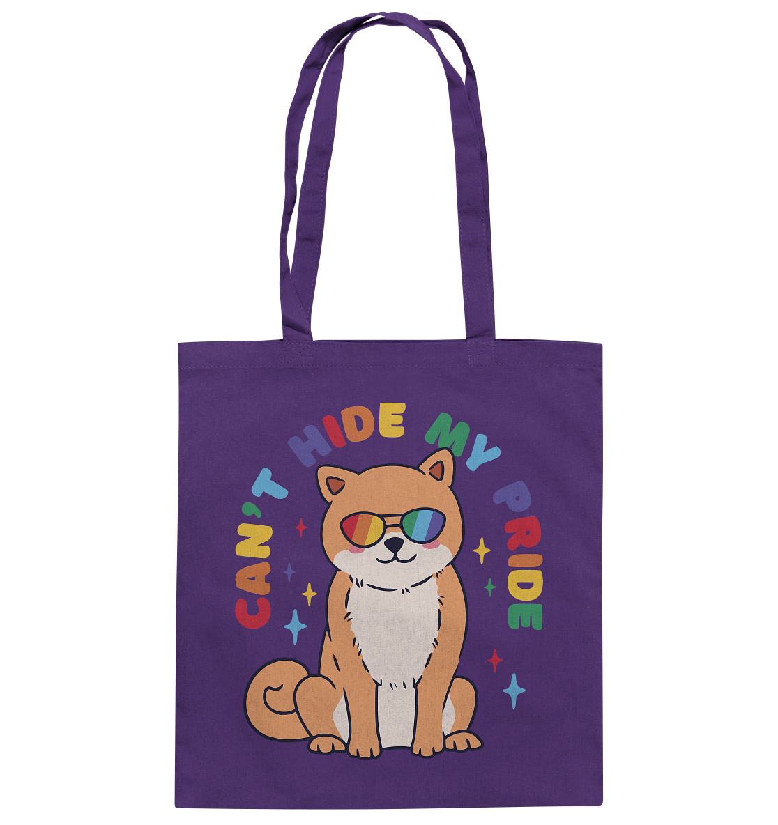 Can't Hide my Pride Doggo - Baumwolltasche