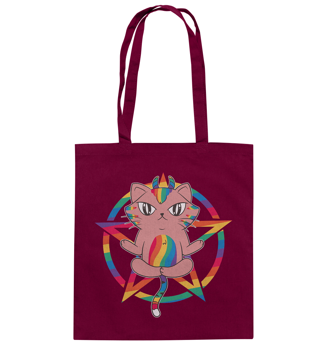 Pentacat - Baumwolltasche