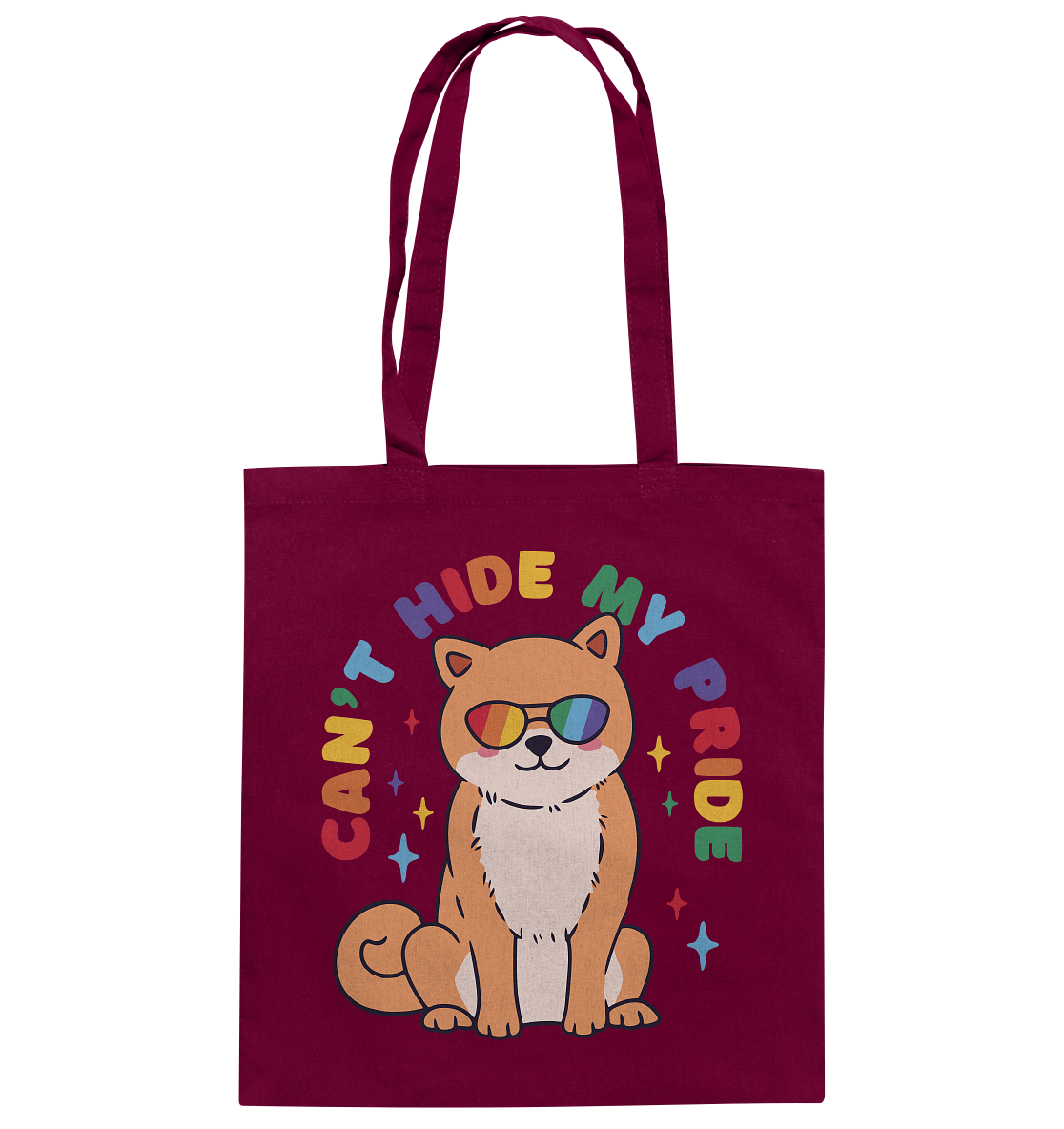 Can't Hide my Pride Doggo - Baumwolltasche