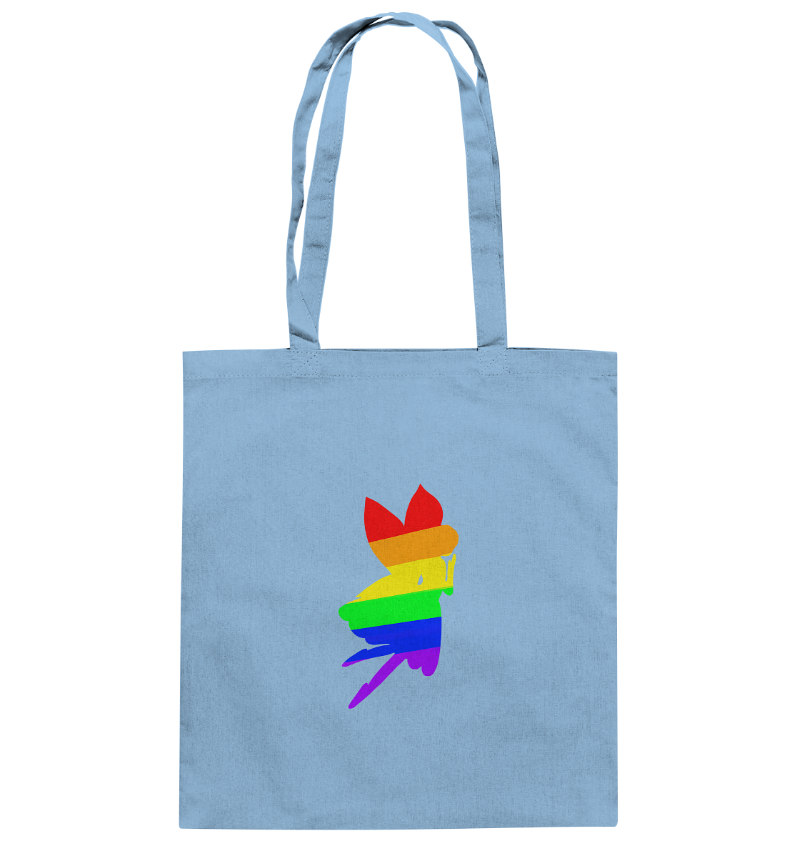 Regenbogen Fee - Baumwolltasche