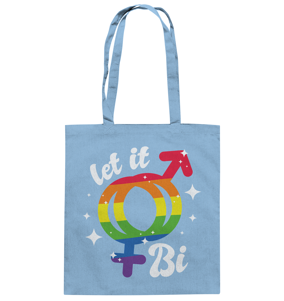 Let it Bi - Baumwolltasche