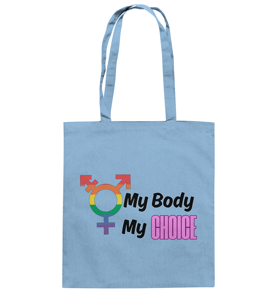 My Body My Choice "Rainbow Resistance Edition" - Baumwolltasche