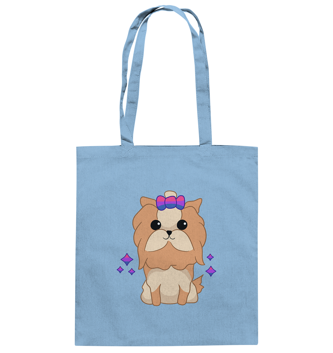 Cute Bisexual Dog - Baumwolltasche
