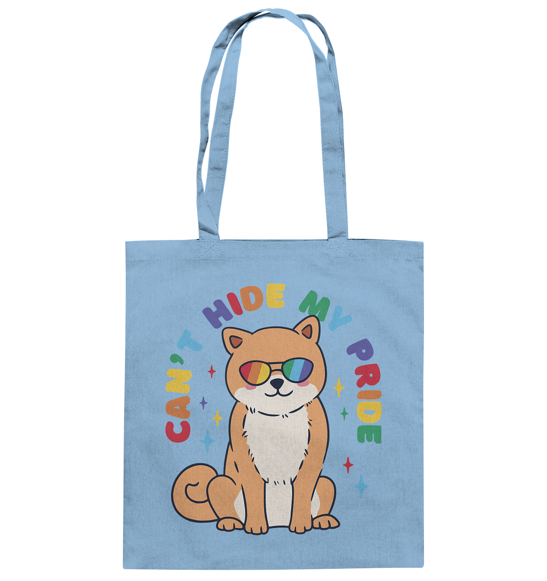 Can't Hide my Pride Doggo - Baumwolltasche