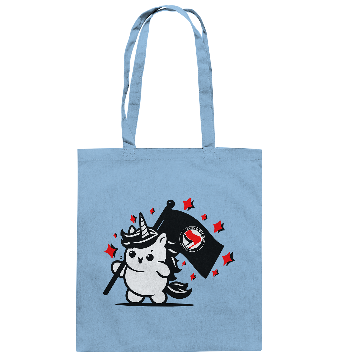 Einhorn Antifa - Baumwolltasche