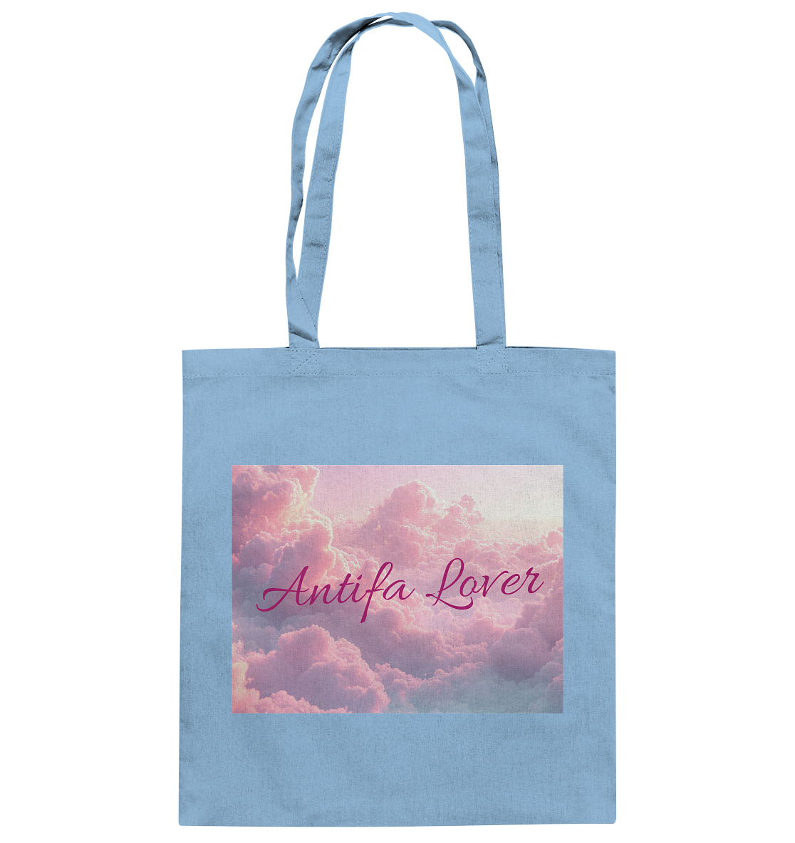 Antifa Lover Backprint - Baumwolltasche