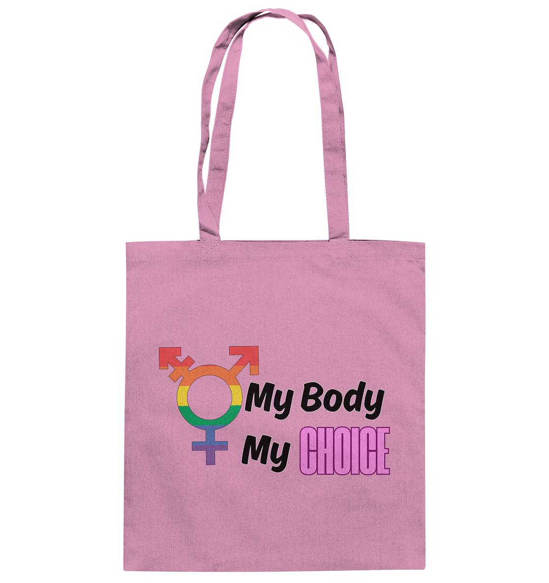 My Body My Choice "Rainbow Resistance Edition" - Baumwolltasche