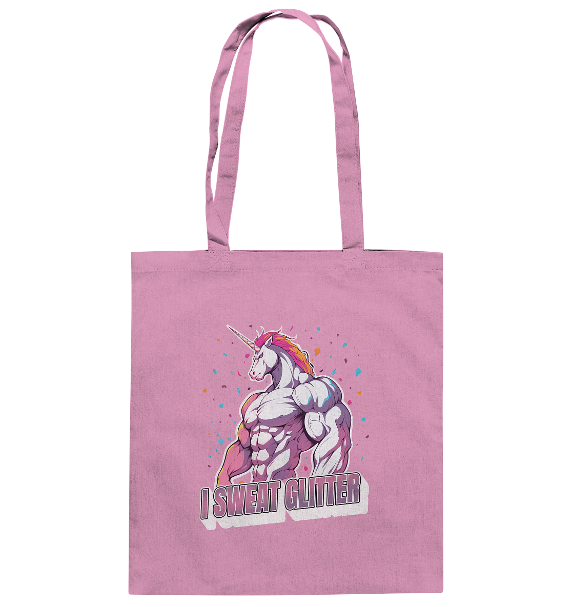 I sweat Glitter - Baumwolltasche