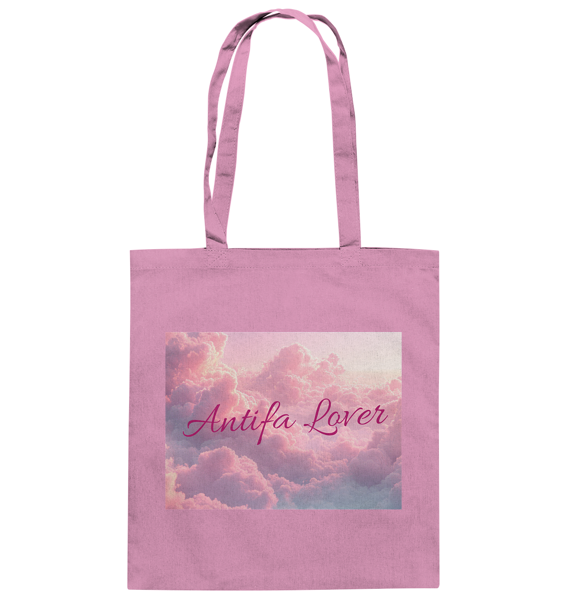 Antifa Lover Backprint - Baumwolltasche