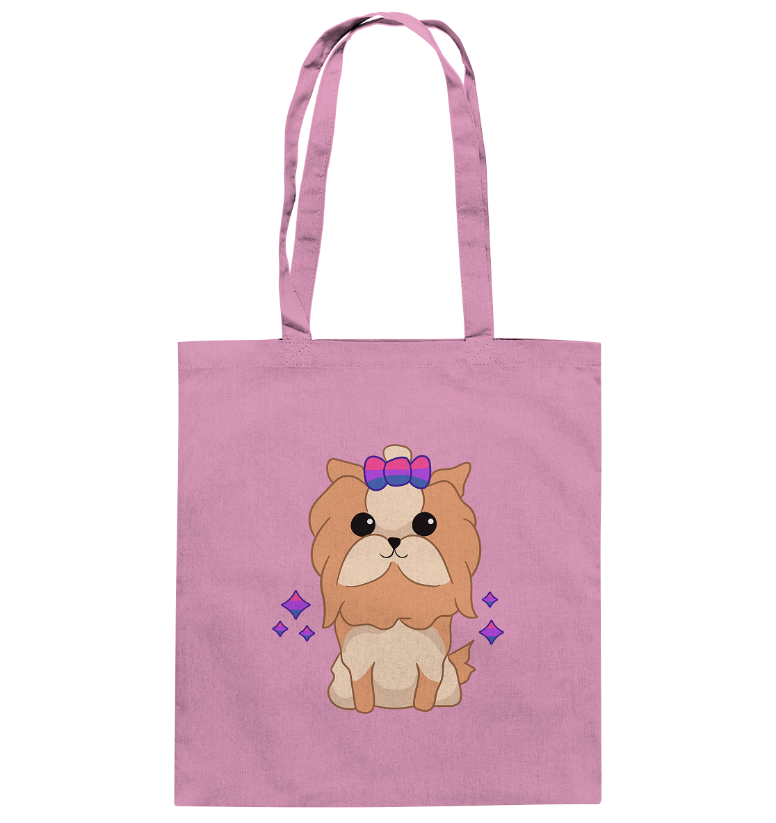 Cute Bisexual Dog - Baumwolltasche