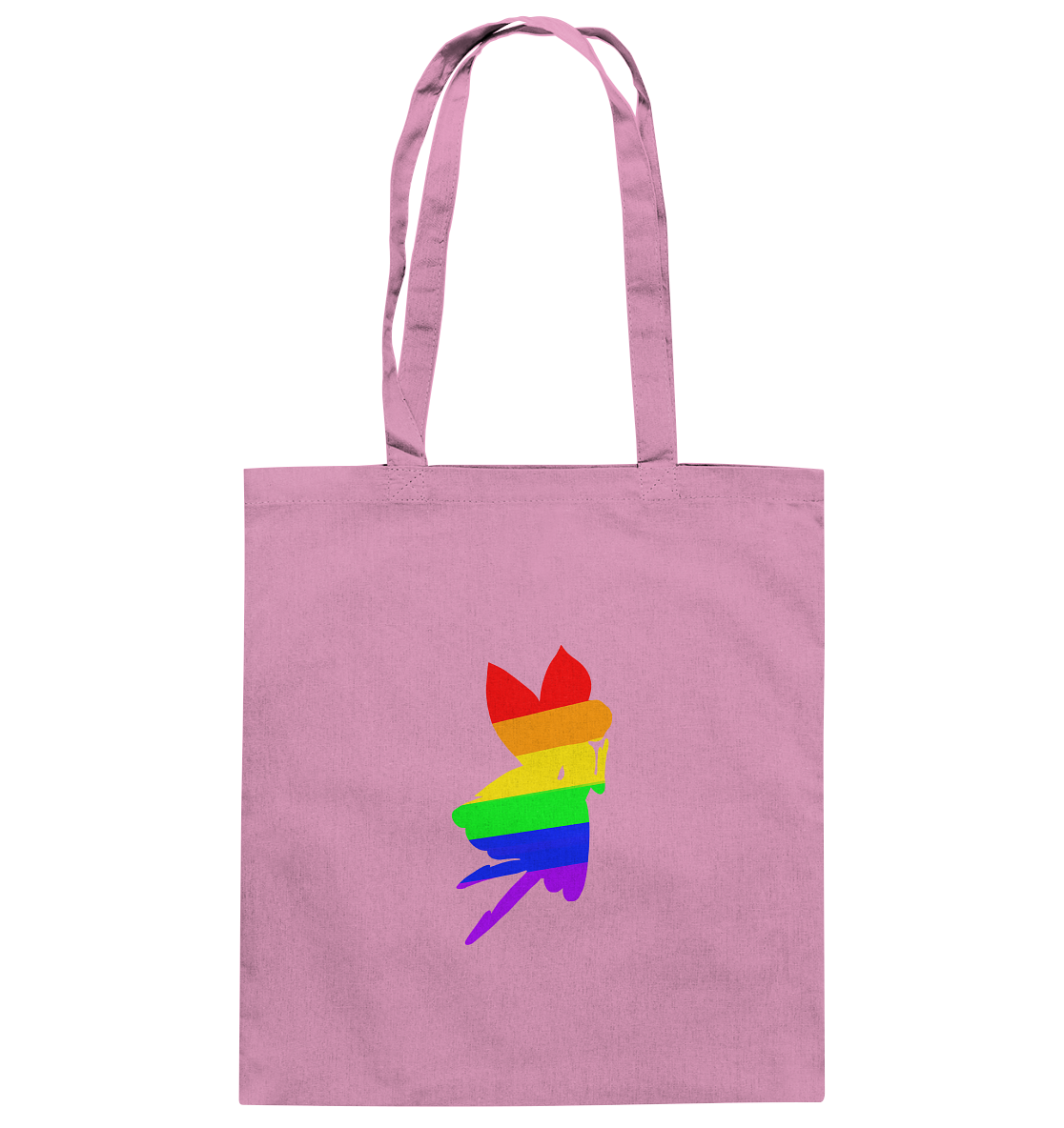 Regenbogen Fee - Baumwolltasche