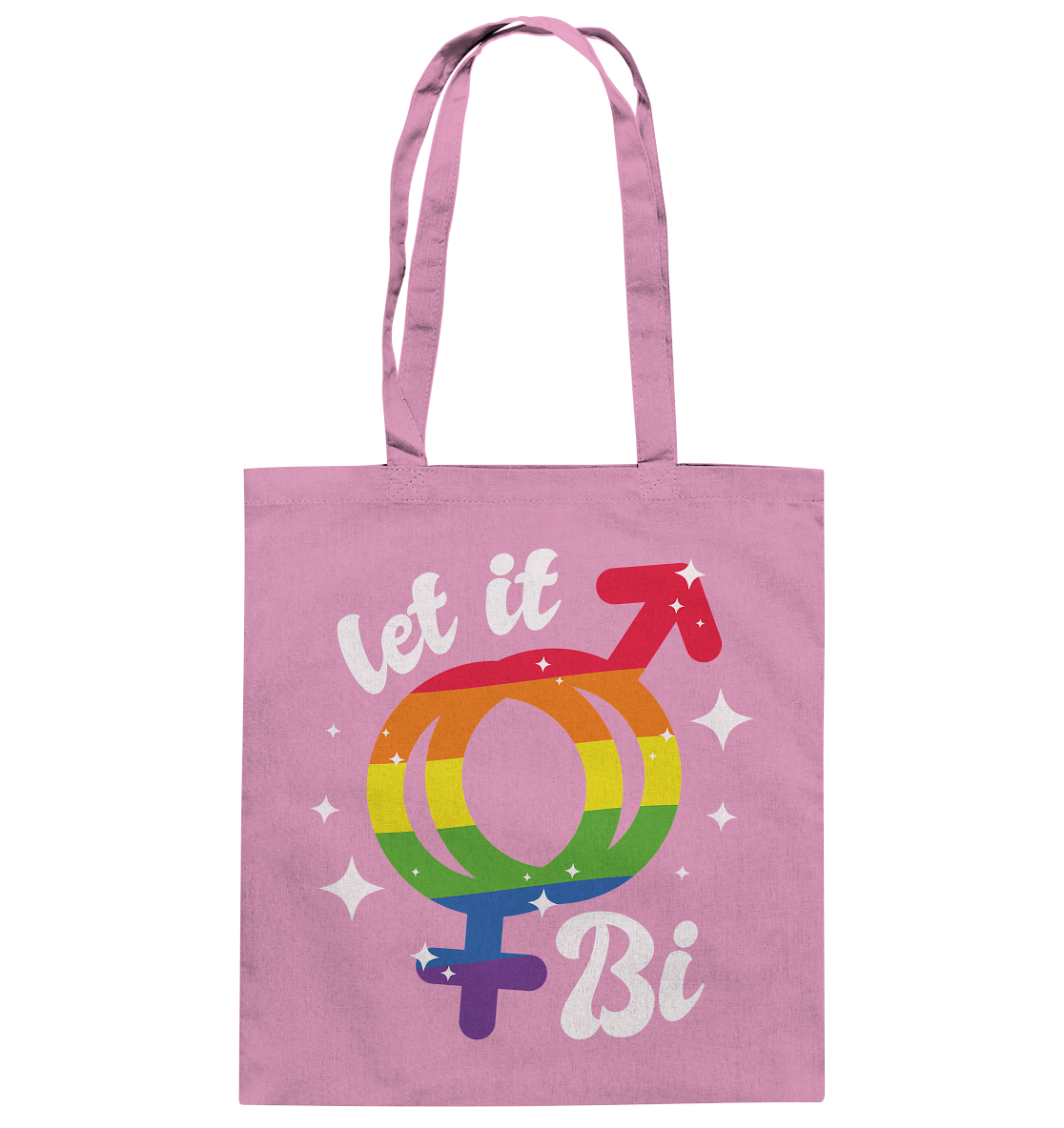 Let it Bi - Baumwolltasche