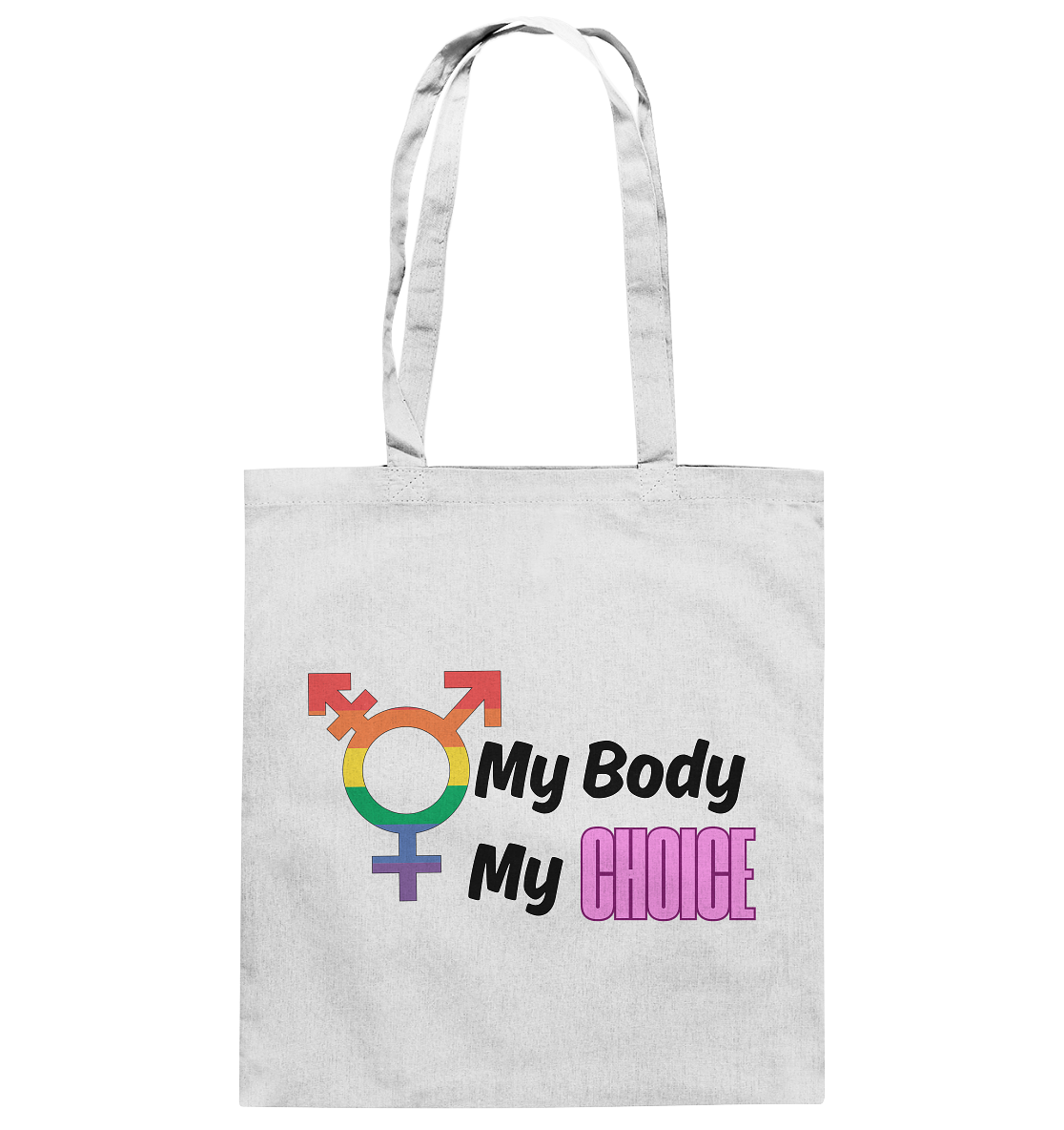 My Body My Choice "Rainbow Resistance Edition" - Baumwolltasche