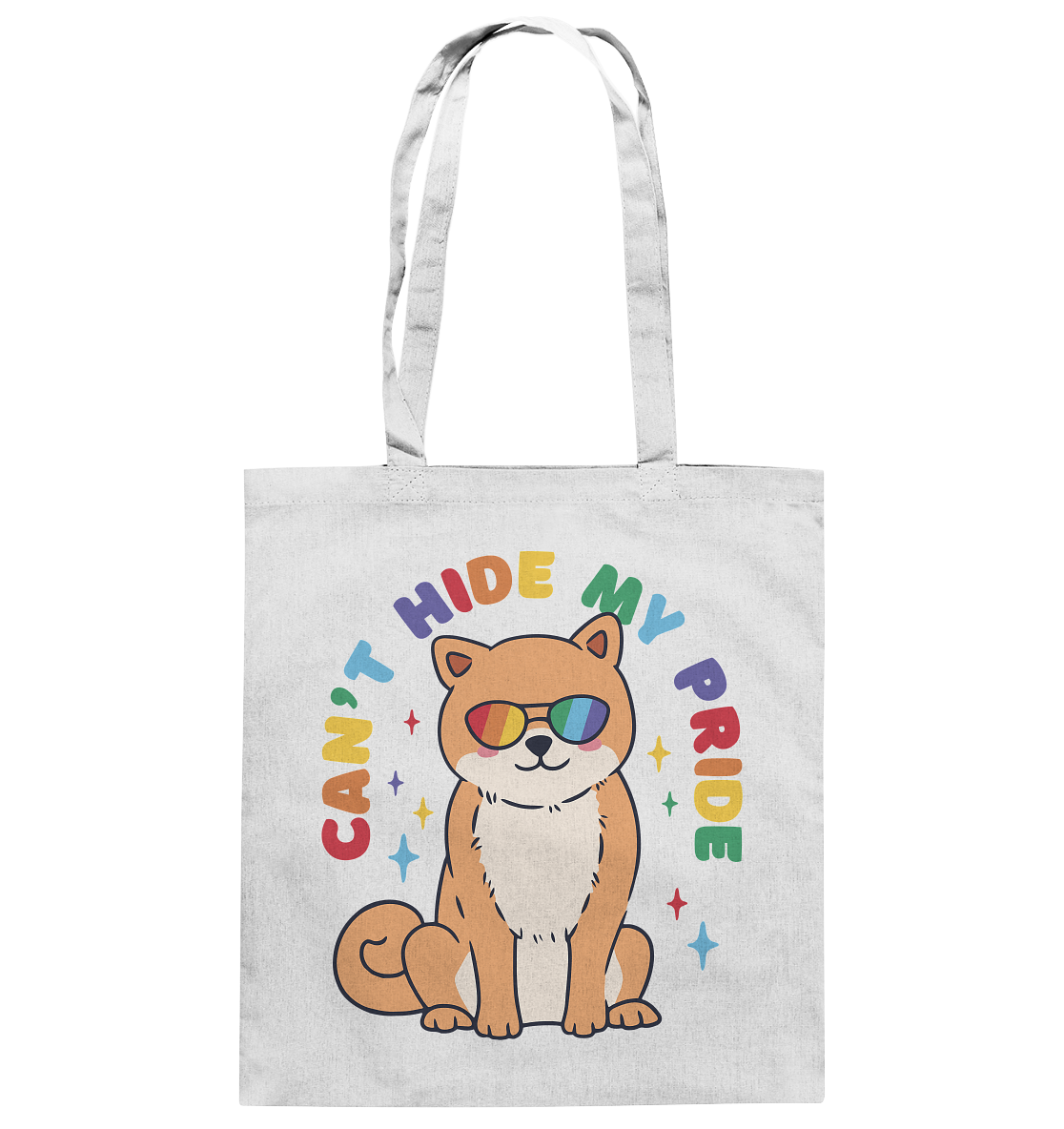 Can't Hide my Pride Doggo - Baumwolltasche