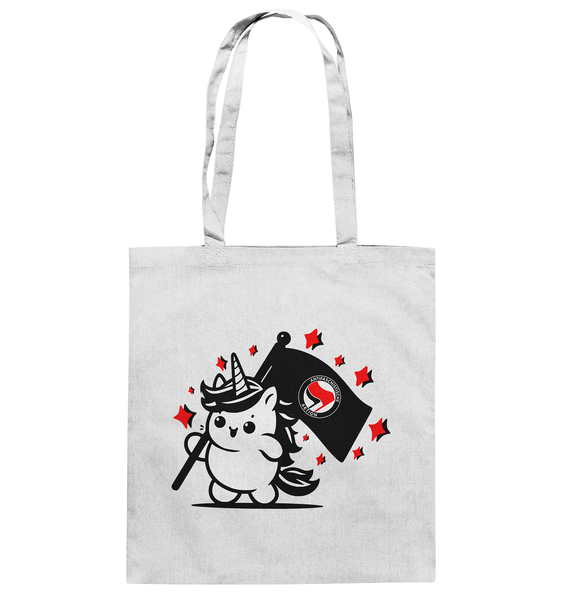 Einhorn Antifa - Baumwolltasche