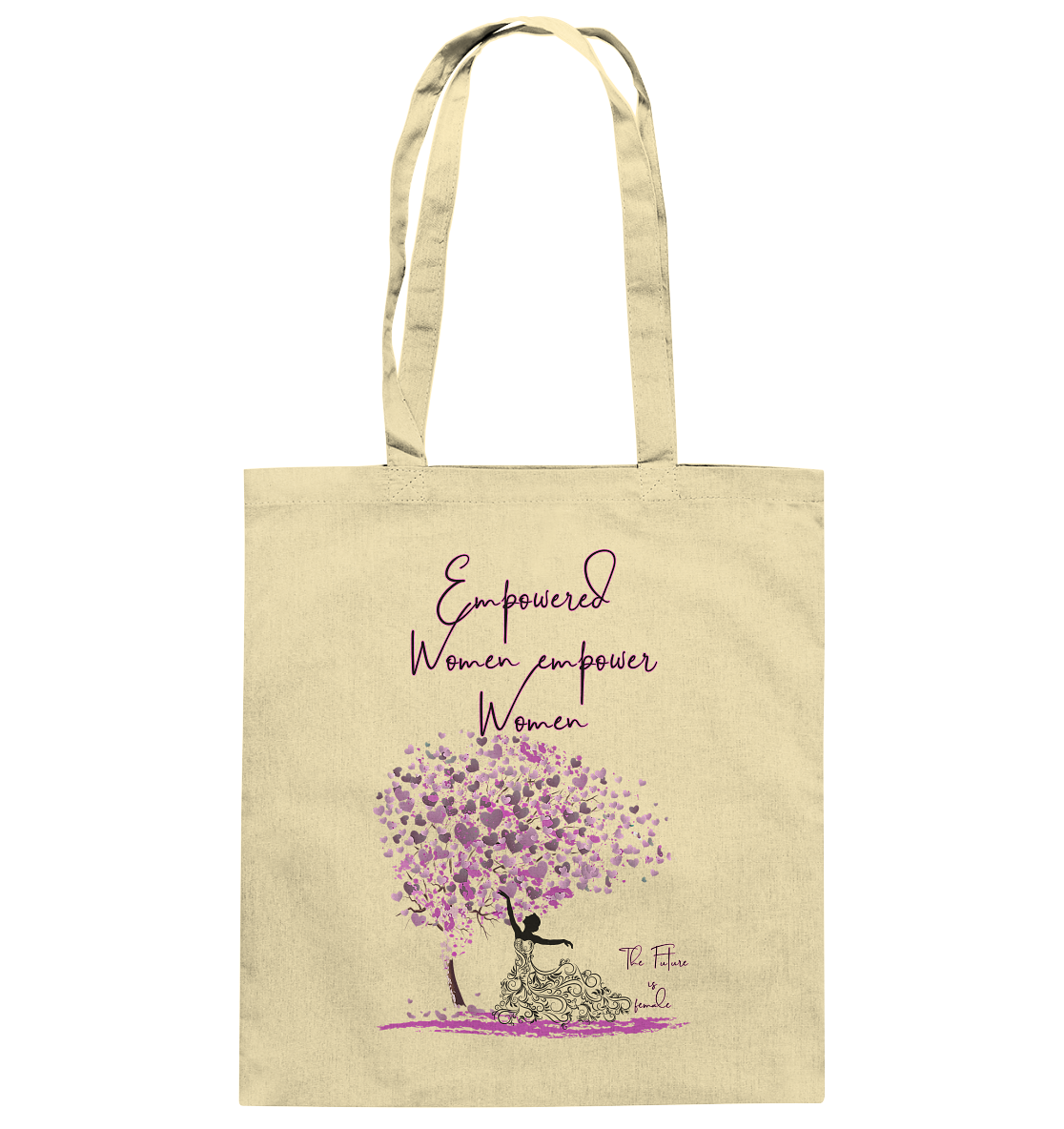 Empowered Women empower Women Backprint - Baumwolltasche