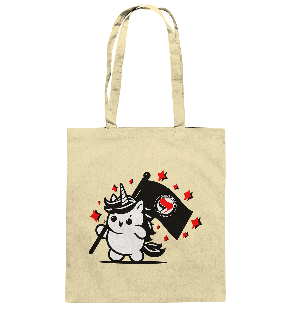 Einhorn Antifa - Baumwolltasche