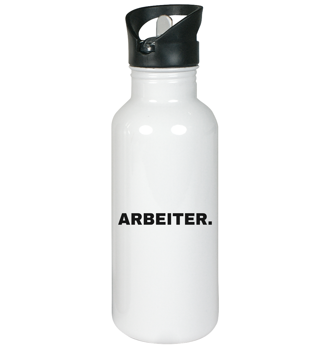ARBEITER. "Plain Work Edition" - Edelstahl-Trinkflasche