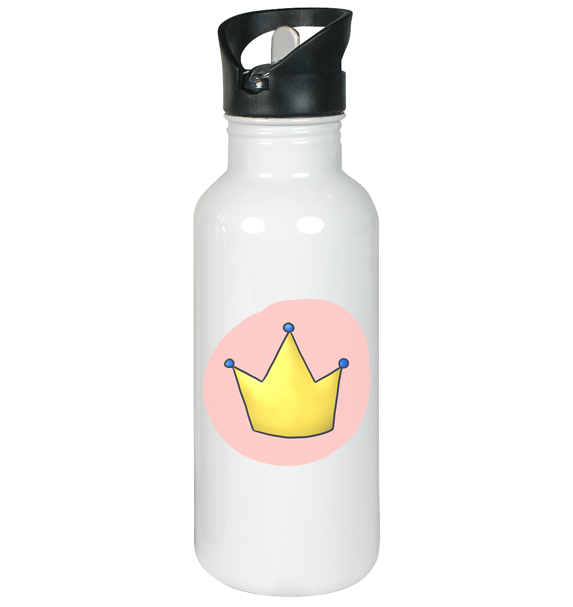 Survivor Queens Logo "Pink Bubble Edition" - Edelstahl-Trinkflasche
