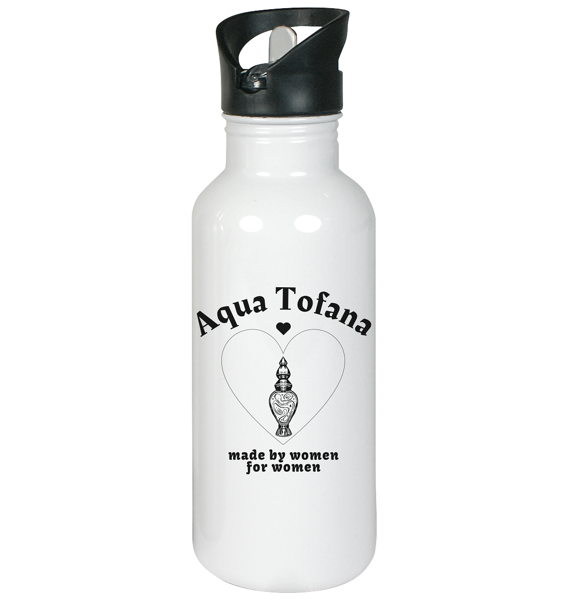 Aqua Tofana: Made By Women For Women - Edelstahl-Trinkflasche