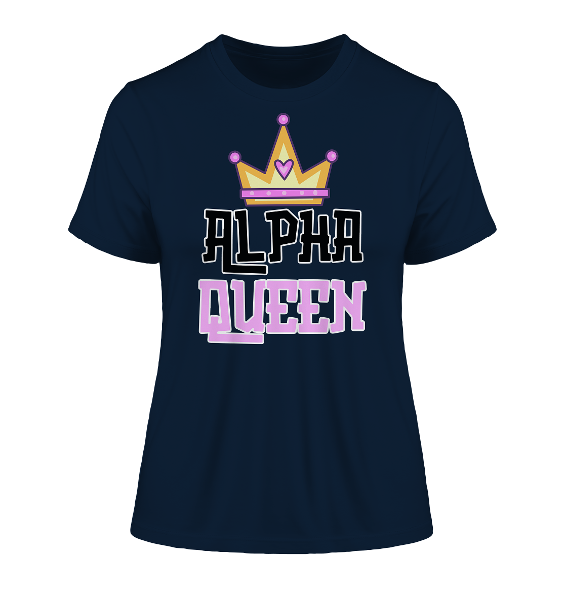 Alpha Queen - Fitted Ladies Organic Shirt