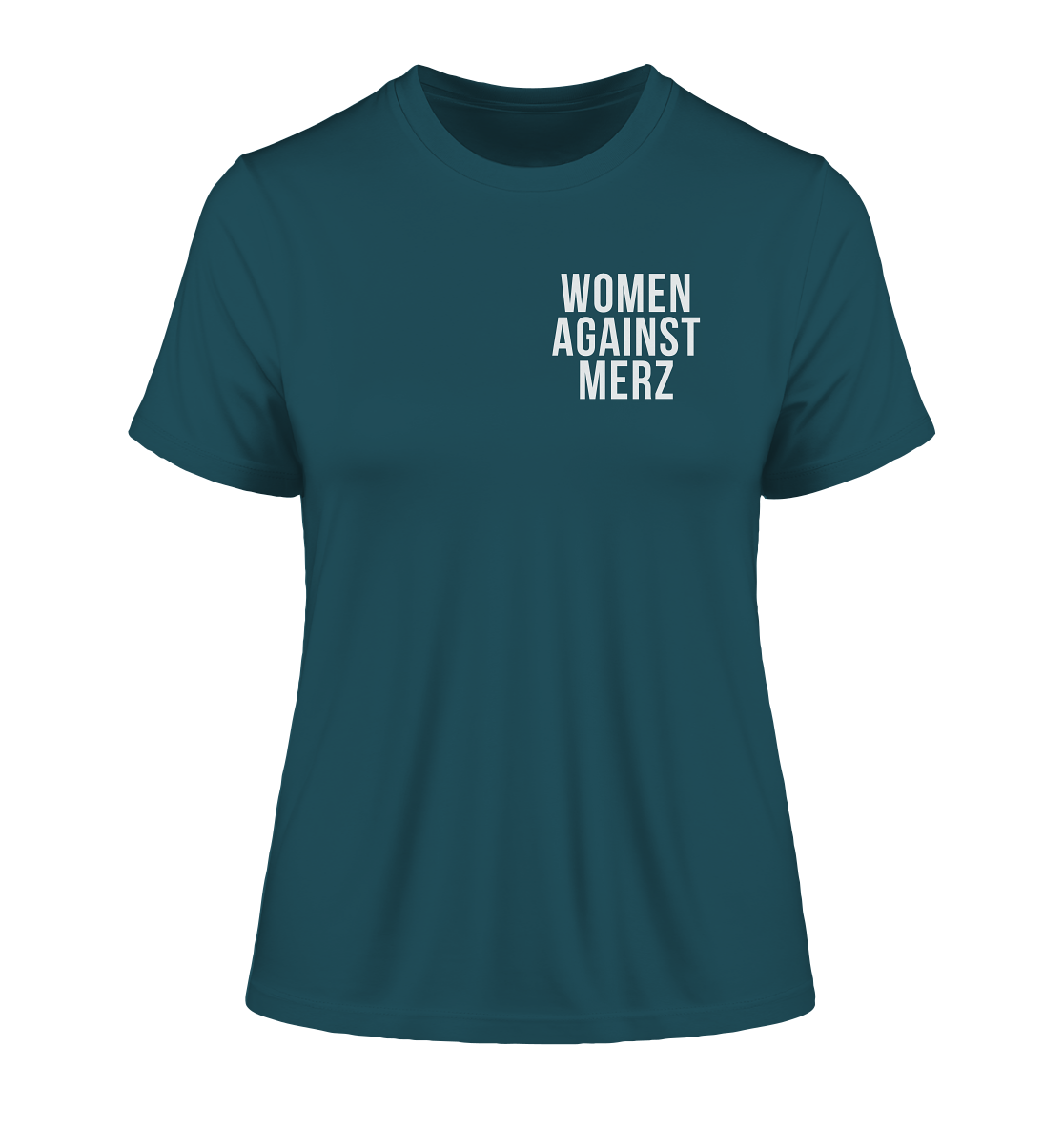 Women against Merz - Fitted Ladies Organic Shirt