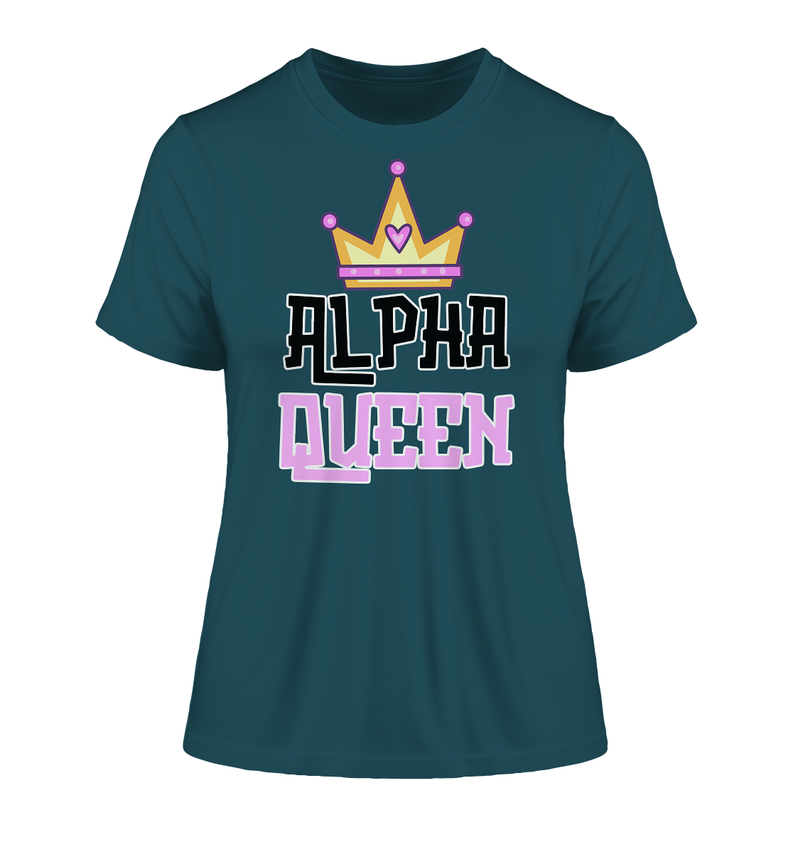 Alpha Queen - Fitted Ladies Organic Shirt