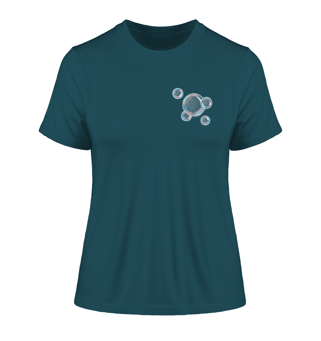 Trans Seifenblasen - Fitted Ladies Organic Shirt