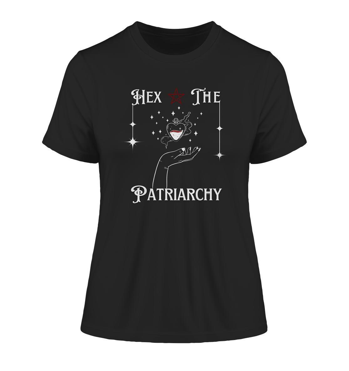 Hex the Patriarchy - Fitted Ladies Organic Shirt